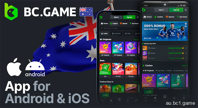 BC.Game App for Android and iOS in Australia