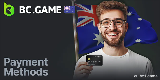 Payment methods avaliable in BC.Game Australia