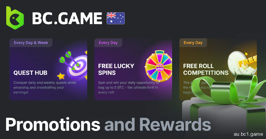 BC.Game bonuses and promotions