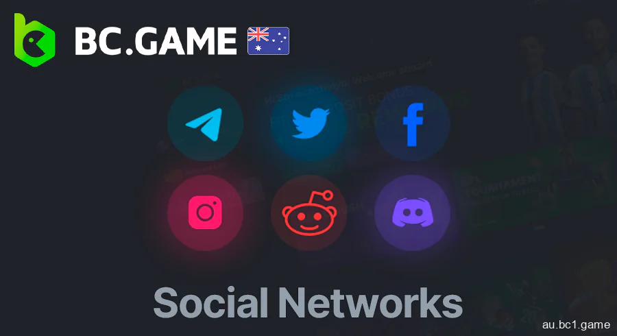 Follow BC.Game on social networks